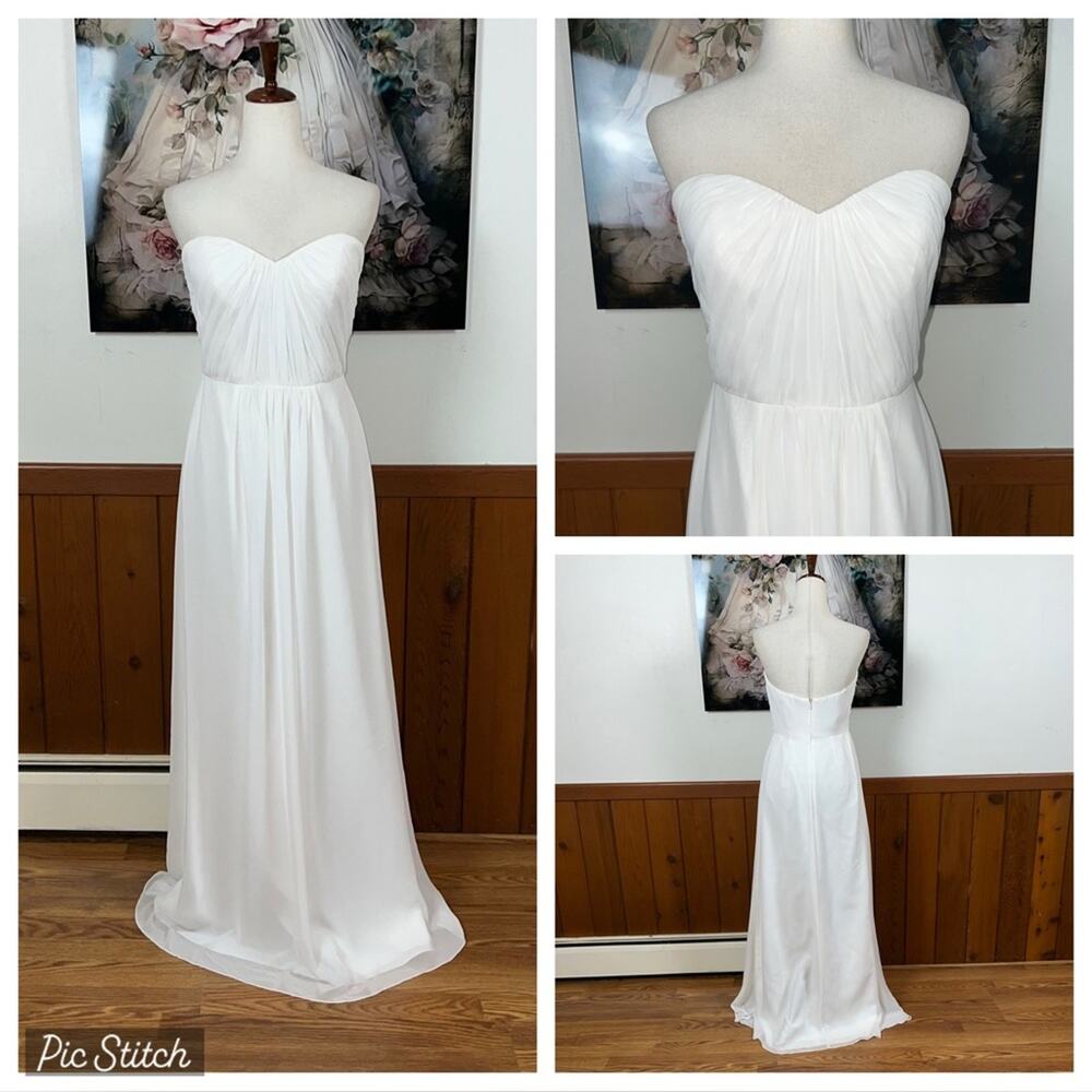 Beautiful B2 Jasmine Simple Chiffon Wedding Gown!